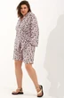 Костюм с шортами 3062 розовый + сердце BegiModa