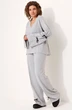 Костюм брючный 3076 серый BegiModa