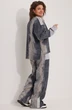 Костюм брючный 3079 синий дым BegiModa
