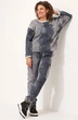 Костюм брючный 3080 синий дым BegiModa