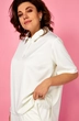 Костюм с шортами 3092 молочный BegiModa