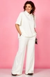 Костюм брючный 3094 молочный BegiModa