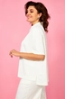 Костюм брючный 3094 молочный BegiModa
