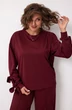 Костюм брючный 3098 вишня BegiModa фото 4