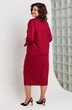 Костюм с юбкой 3105 бордо BegiModa фото 2
