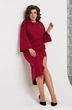 Костюм с юбкой 3105 бордо BegiModa