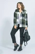 Рубашка 4018 хаки + клетка BegiModa