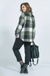 Рубашка 4018 хаки + клетка BegiModa