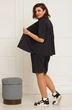 Блузка 4084 черный BegiModa