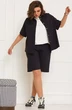 Блузка 4084 черный BegiModa