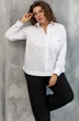 Блузка 4107 белый BegiModa