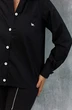 Блузка 4107 черный BegiModa