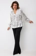 Блузка 4146 круги на белом BegiModa фото 3