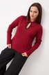 Блузка 4147 бордо BegiModa фото 5