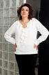 Блузка 4167 белый BegiModa