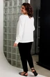 Блузка 4167 белый BegiModa фото 2