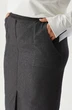 Юбка 5009 графит BegiModa
