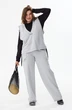 Брюки 6038 пепел BegiModa