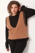 Жилет 7016 терракот BegiModa