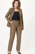 Костюм брючный 412+609 горчица соты БелЭльСтиль фото 4