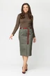 Юбка 598 олива темная БелЭльСтиль фото 4 Юбка 598 олива темная БелЭльСтиль фото 4