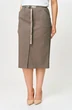 Юбка 598 светло-коричневый БелЭльСтиль фото 3 Юбка 598 светло-коричневый БелЭльСтиль фото 3