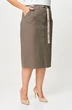 Юбка 598 светло-коричневый БелЭльСтиль фото 5 Юбка 598 светло-коричневый БелЭльСтиль фото 5
