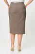 Юбка 598 светло-коричневый БелЭльСтиль фото 2 Юбка 598 светло-коричневый БелЭльСтиль фото 2