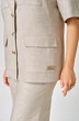 Костюм брючный 837+601 бежевый БелЭльСтиль фото 4