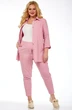 Костюм брючный 2264 розовый Belinga