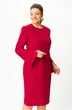 Платье 1011-1 красный Bonna Image Платье 1011-1 красный Bonna Image