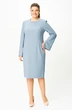 Платье 1011-2 голубой Bonna Image