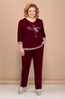 Спортивный костюм 420 бордо-1 Bonna Image