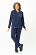 Костюм брючный 455-1 синий Bonna Image