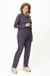 Костюм брючный 455-2 серо-фиолетовый Bonna Image