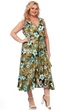 Платье 5024-2 оливковый Celentano lite