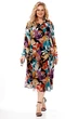 Платье 4007-1 листья Celentano