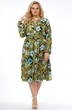 Платье 5002-2 оливковый Celentano фото 3