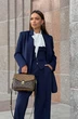 Костюм брючный 0210-2 синий Continental Fashion