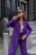 Костюм брючный 0210-1 фиолетовый Continental Fashion