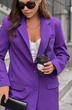 Костюм брючный 0210-1 фиолетовый Continental Fashion