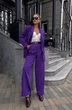 Костюм брючный 0210-1 фиолетовый Continental Fashion