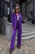 Костюм брючный 0210-1 фиолетовый Continental Fashion