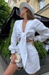 Костюм с шортами 0410 белый Continental Fashion