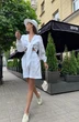 Костюм с шортами 0410 белый Continental Fashion