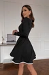 Платье 0610 черный Continental Fashion