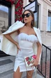 Жакет 0811 белый Continental Fashion