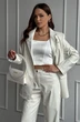 Жакет 1201-1 молочный Continental Fashion