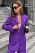 Костюм брючный 0210-7 фиолетовый Continental Fashion