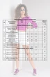 Костюм с шортами 2838 белый + фуксия DOGGI